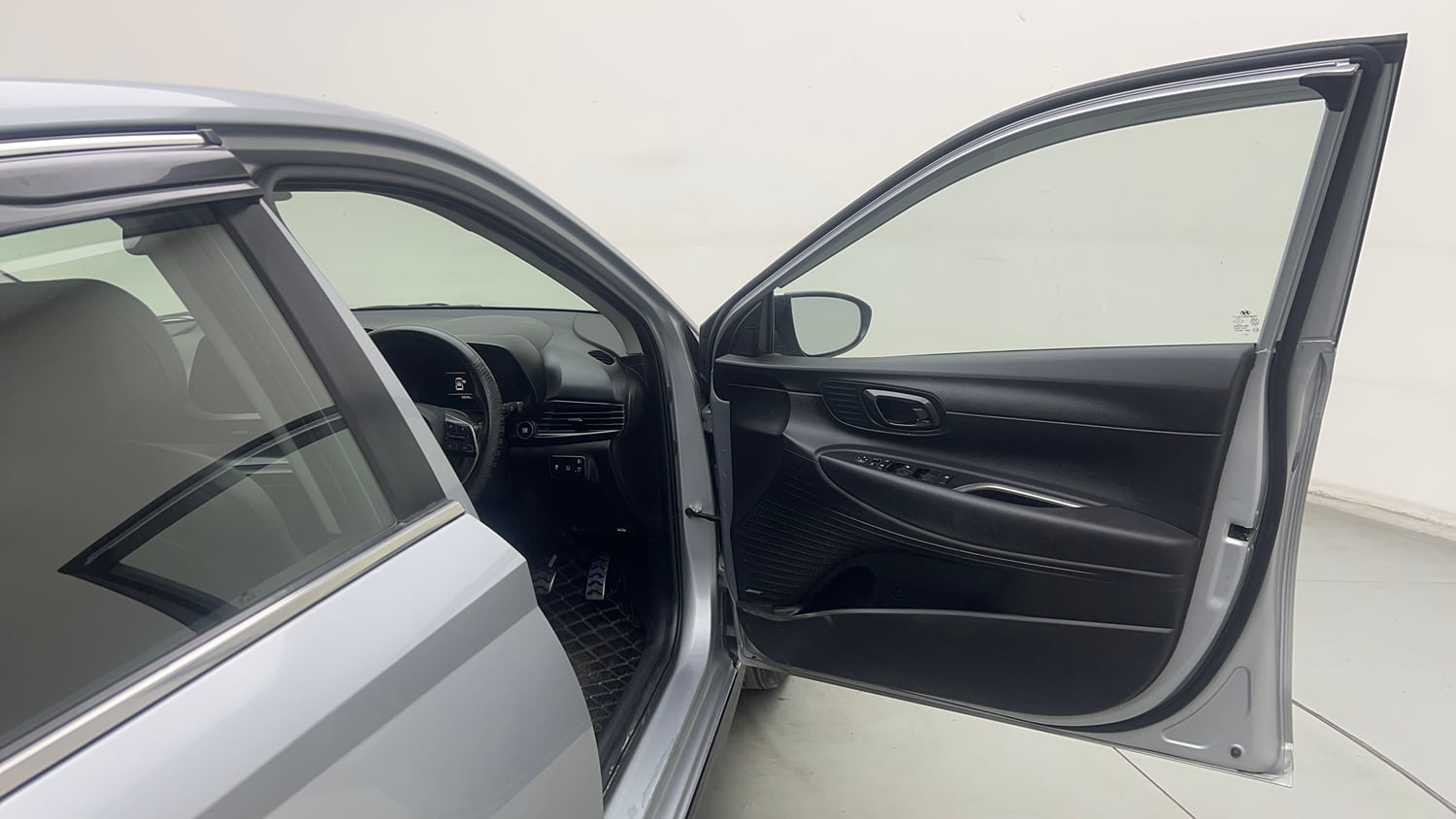 Used 2020 Hyundai New i20 Asta (O) 1.0 Turbo DCT Petrol Automatic interior RIGHT FRONT DOOR OPEN VIEW
