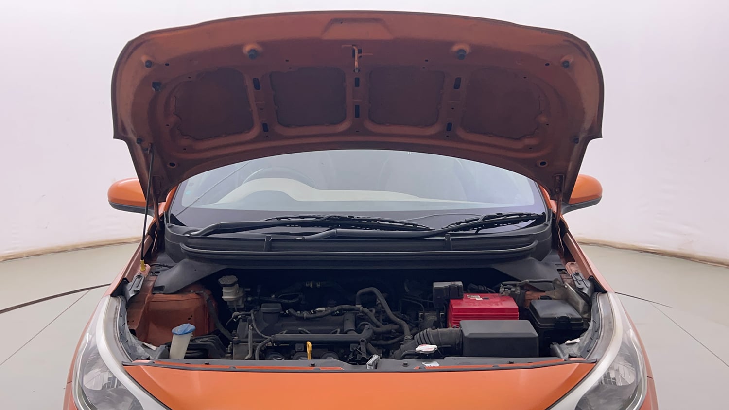 Used 2020 Hyundai Elite i20 Magna Plus 1.2 Petrol Manual engine ENGINE & BONNET OPEN FRONT VIEW