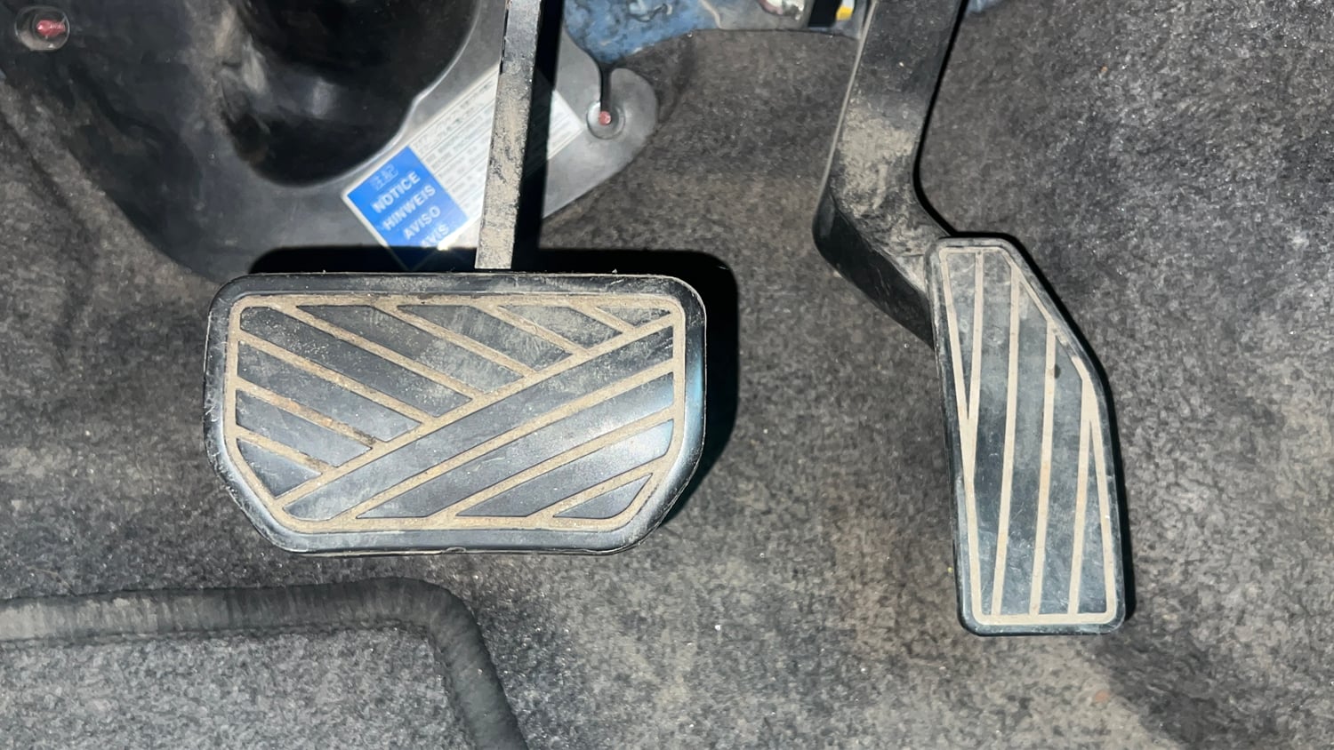 Used 2017 Maruti Suzuki Celerio ZXi AMT Petrol Automatic interior PEDALS VIEW