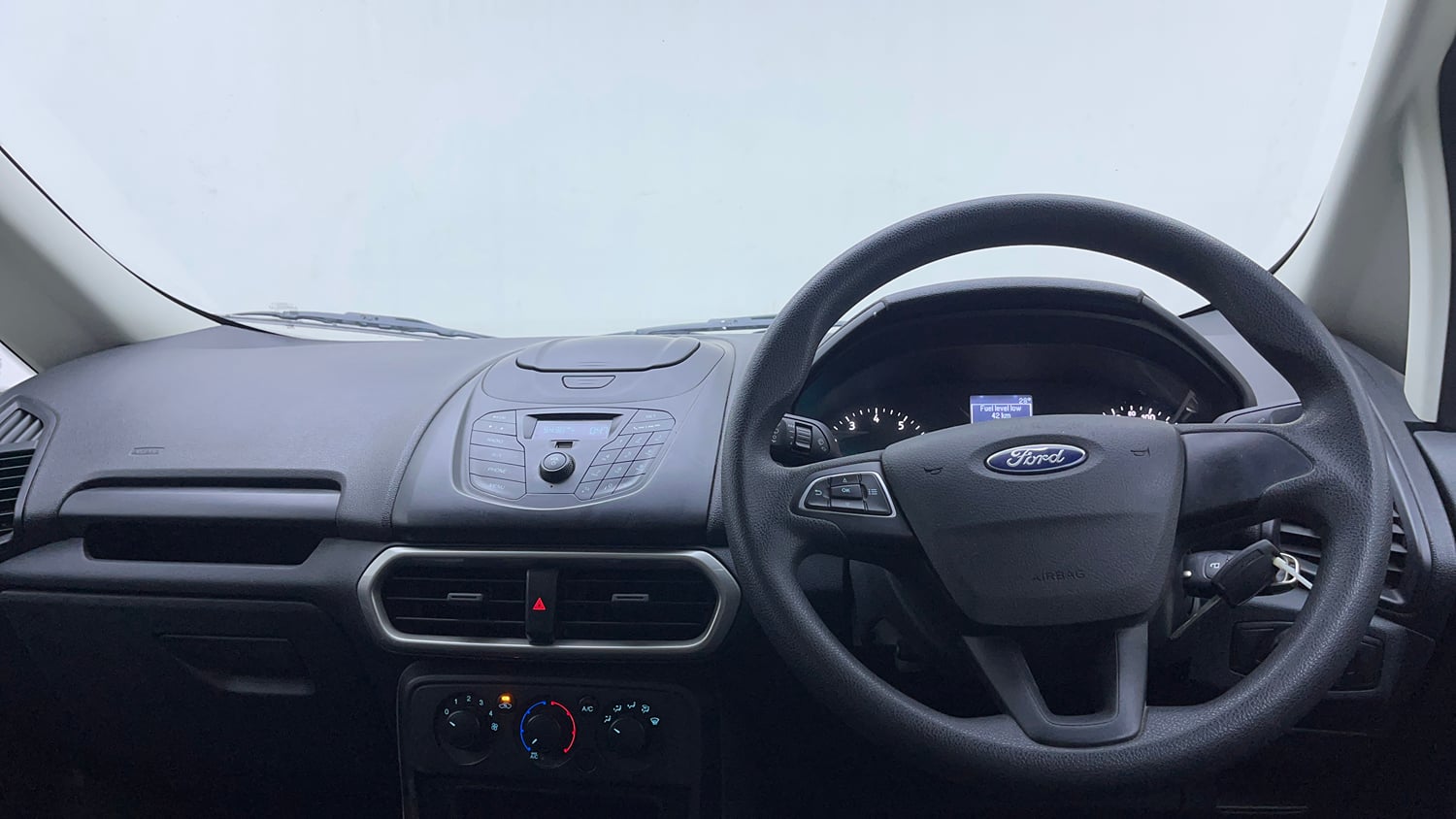 Used 2018 Ford EcoSport Ambiente 1.5L Ti-VCT Petrol Manual interior DASHBOARD VIEW