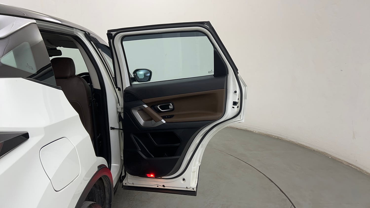 Used 2023 Tata Harrier XZA Plus Dual Tone Diesel Automatic interior RIGHT REAR DOOR OPEN VIEW