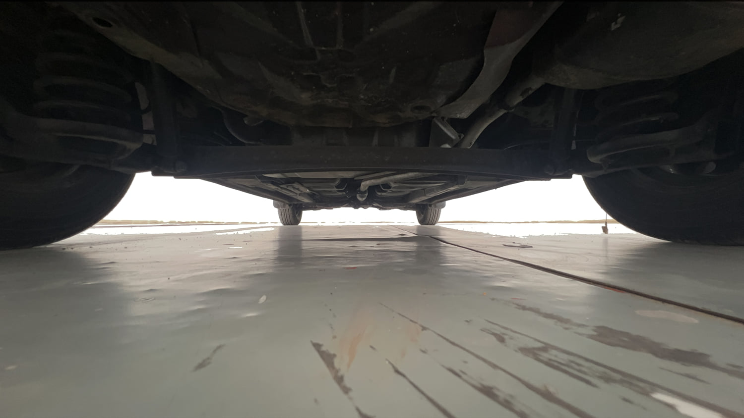 Used 2013 Hyundai i10 Era 1.1 iRDE2 Petrol Manual extra REAR UNDERBODY VIEW (TAKEN FROM REAR)