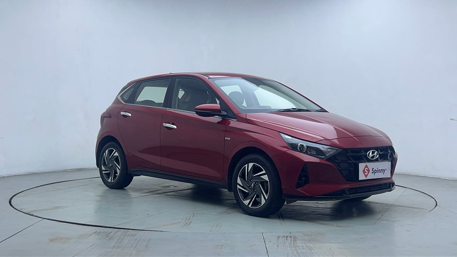Used 2021 Hyundai i20 Asta 1.2 IVT Petrol Automatic exterior RIGHT FRONT CORNER VIEW