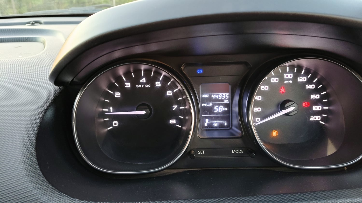 Used 2019 Tata Tiago Revotron XZ Plus Petrol Manual interior CLUSTERMETER VIEW