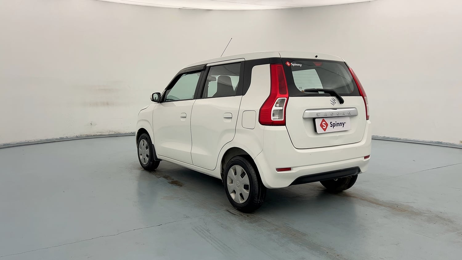 Used 2021 Maruti Suzuki Wagon R ZXi 1.2 Petrol Manual exterior LEFT REAR CORNER VIEW
