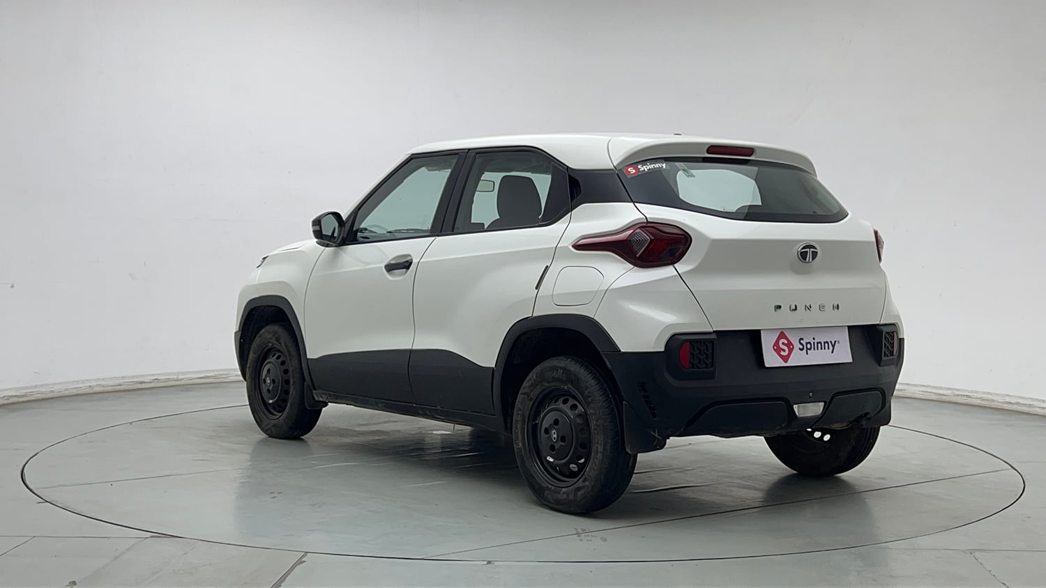 Used 2024 Tata Punch Pure MT Petrol Manual exterior LEFT REAR CORNER VIEW