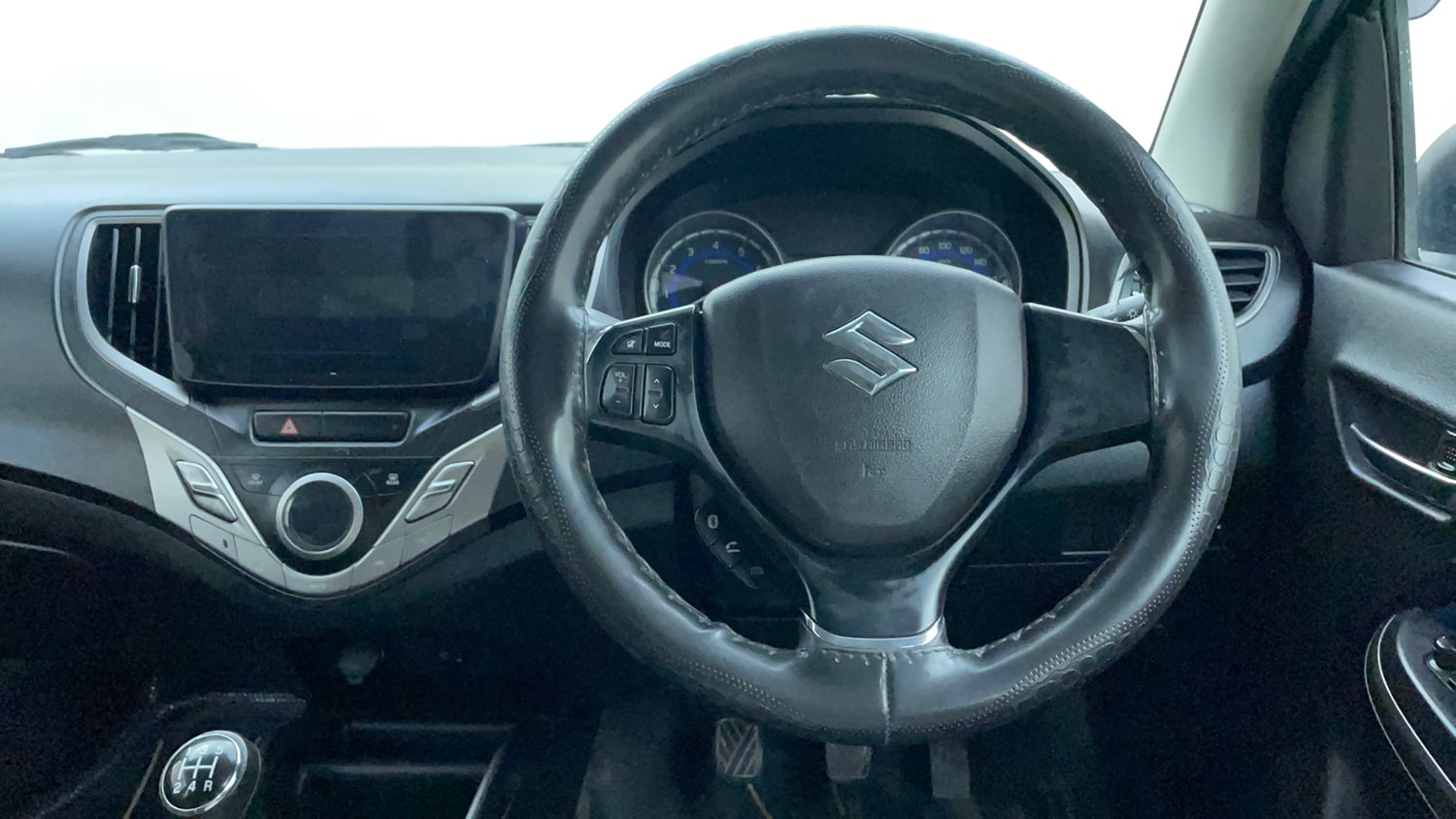 Used 2019 Maruti Suzuki Baleno Delta Petrol Manual interior STEERING VIEW