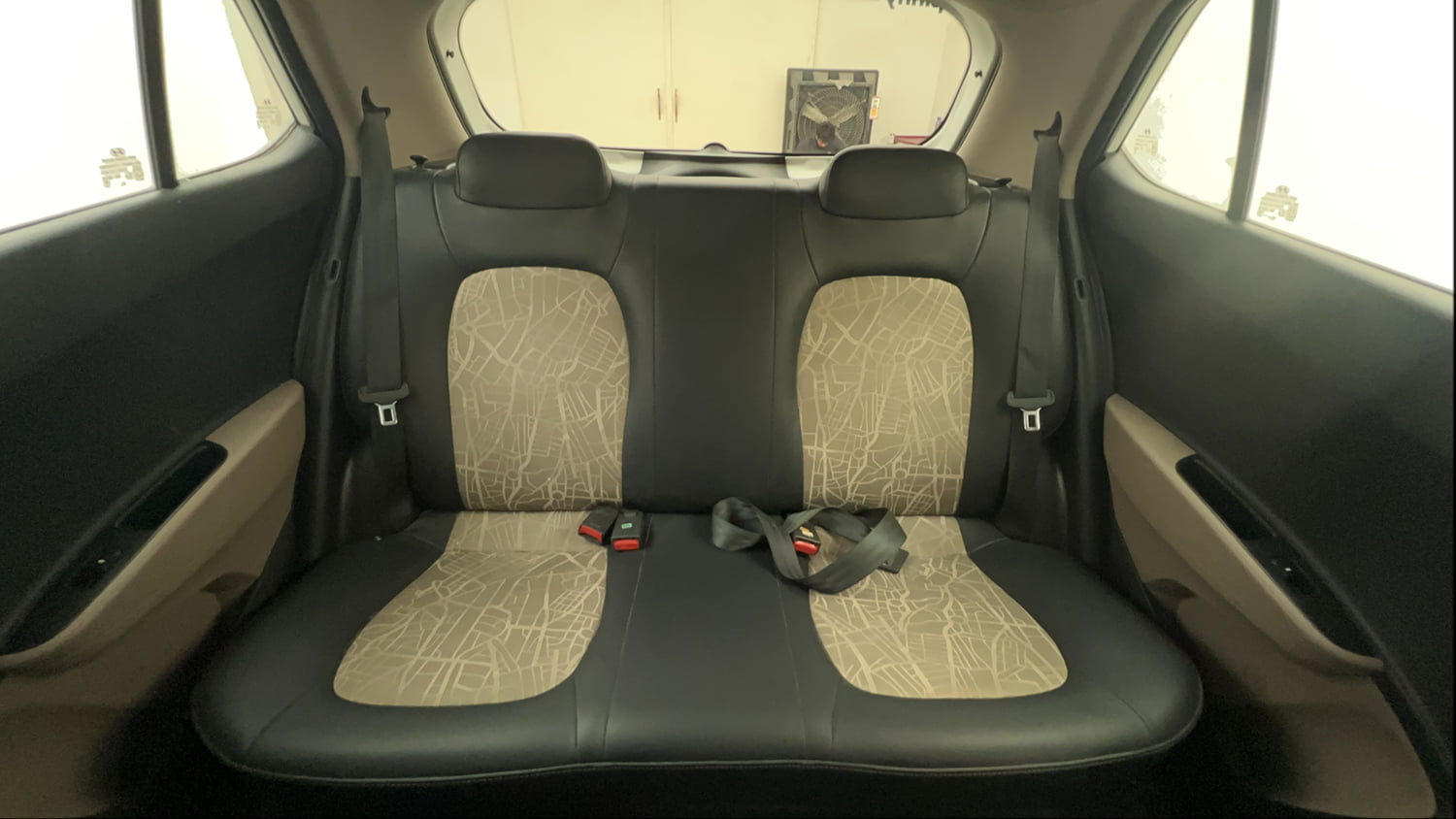 Used 2017 Hyundai Grand i10 Magna AT 1.2 Kappa VTVT Petrol Automatic interior REAR SEAT CONDITION VIEW