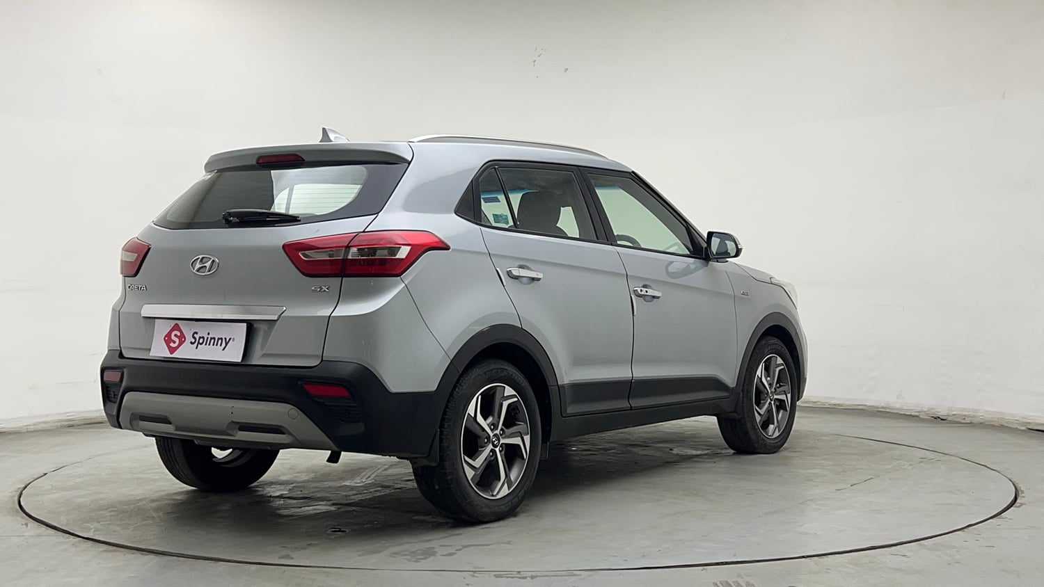 Used 2019 Hyundai Creta SX 1.6 AT Petrol Petrol Automatic exterior RIGHT REAR CORNER VIEW