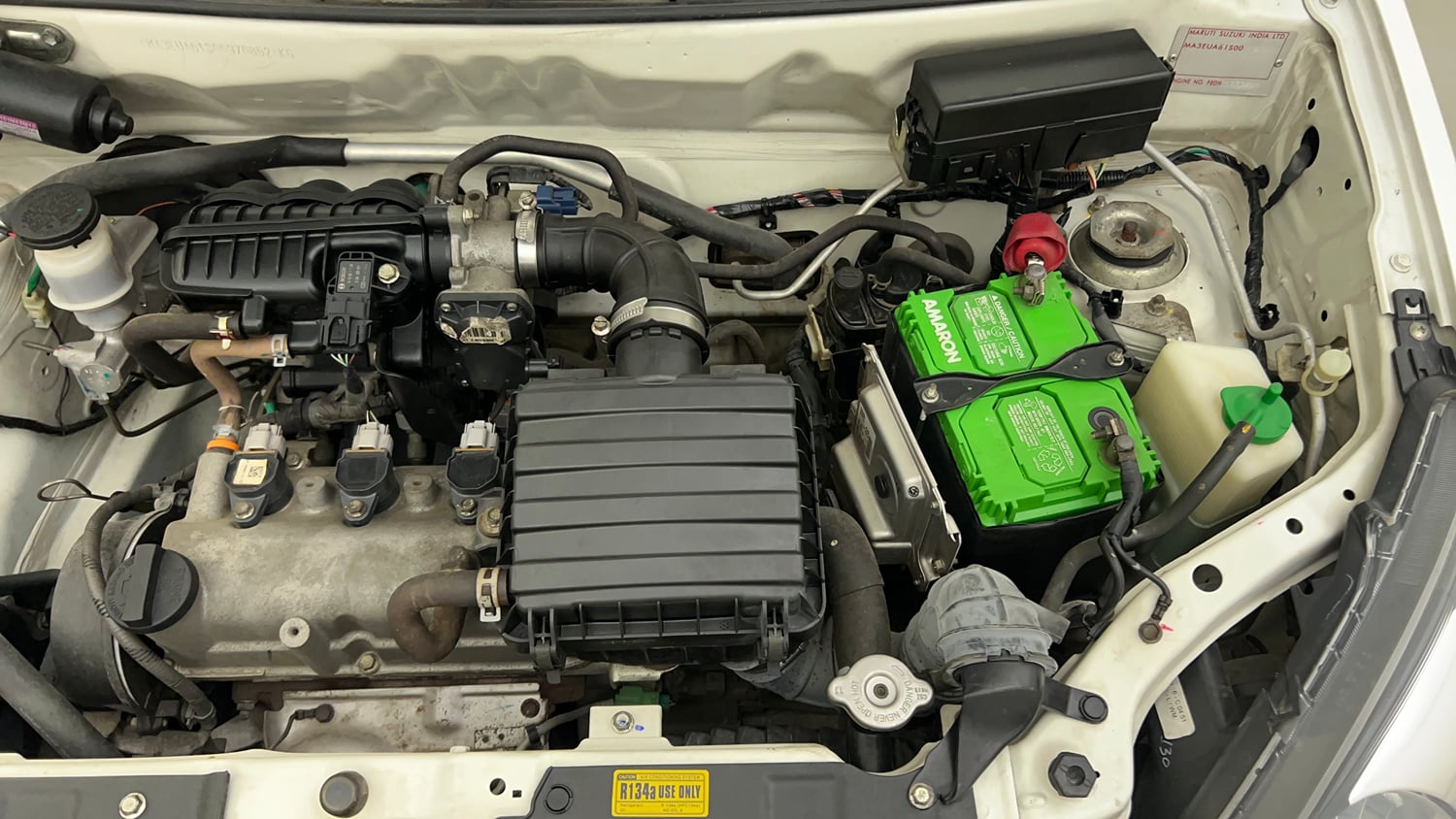 Used 2017 Maruti Suzuki Alto 800 LXi Petrol Manual engine ENGINE LEFT SIDE VIEW