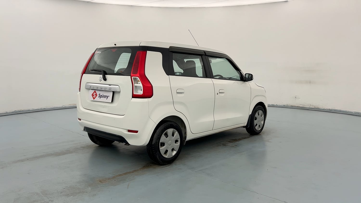 Used 2021 Maruti Suzuki Wagon R ZXi 1.2 Petrol Manual exterior RIGHT REAR CORNER VIEW