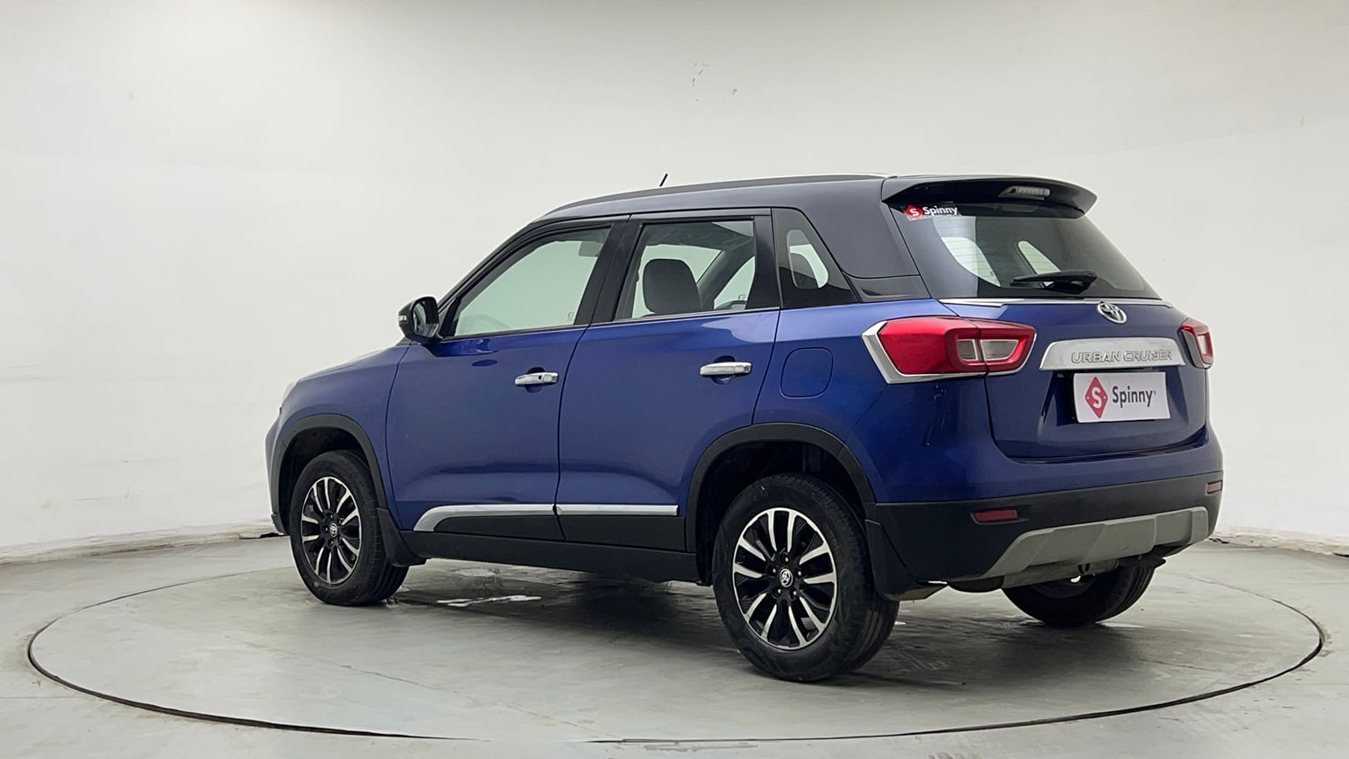 Used 2020 Toyota Urban Cruiser Premium Grade AT Dual Tone Petrol Automatic exterior LEFT REAR CORNER VIEW