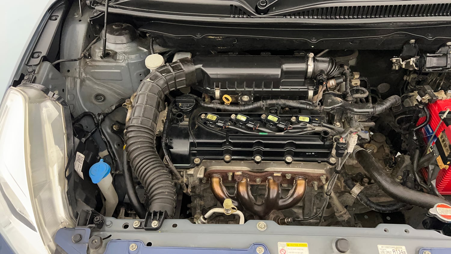 Used 2018 Maruti Suzuki Baleno Zeta 1.2 Petrol Manual engine ENGINE RIGHT SIDE VIEW