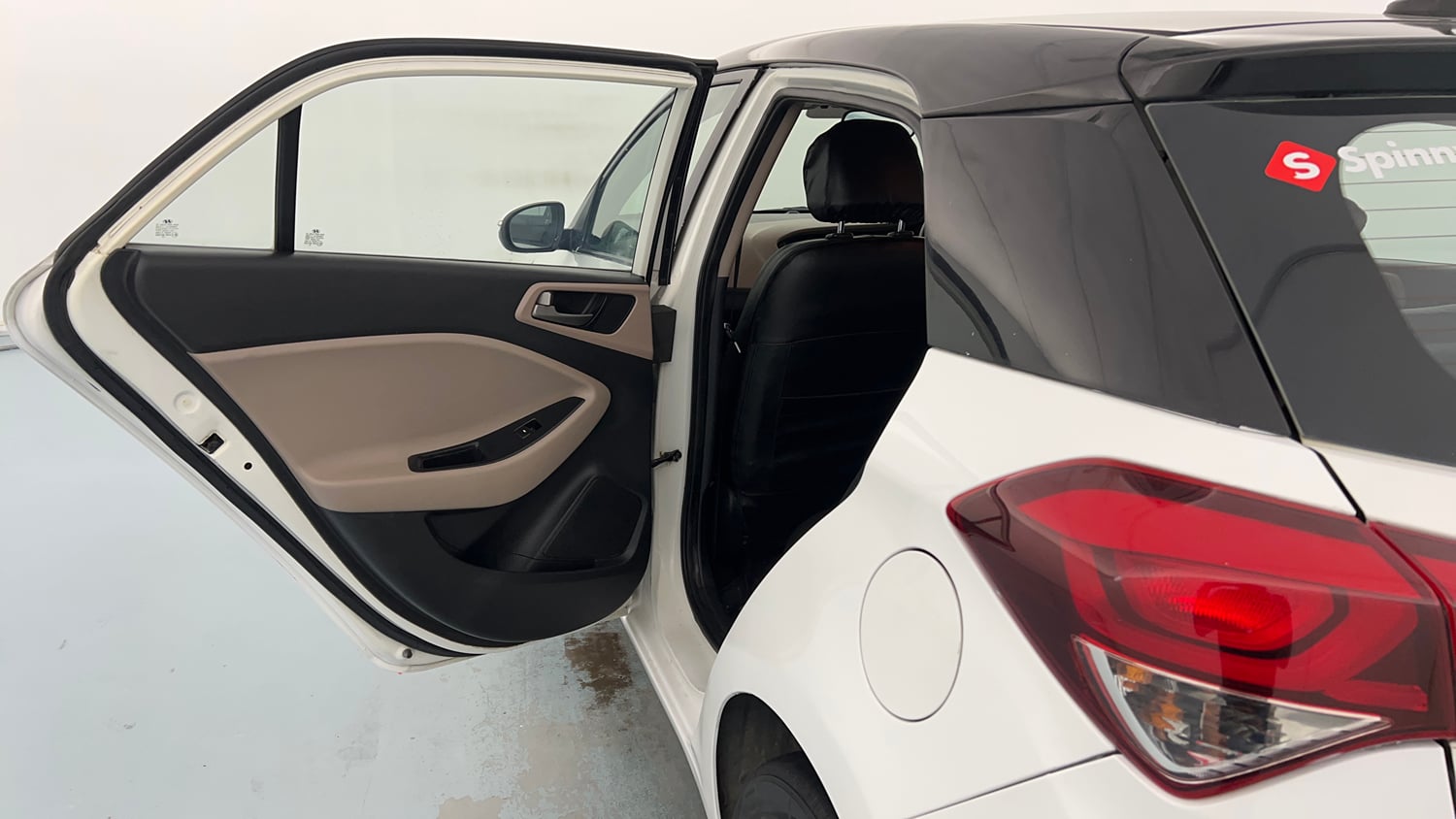 Used 2017 Hyundai Elite i20 Asta 1.4 CRDI (O) Diesel Manual interior LEFT REAR DOOR OPEN VIEW
