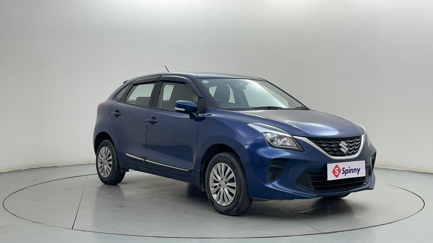 Used 2019 Maruti Suzuki Baleno Delta Petrol Manual exterior RIGHT FRONT CORNER VIEW