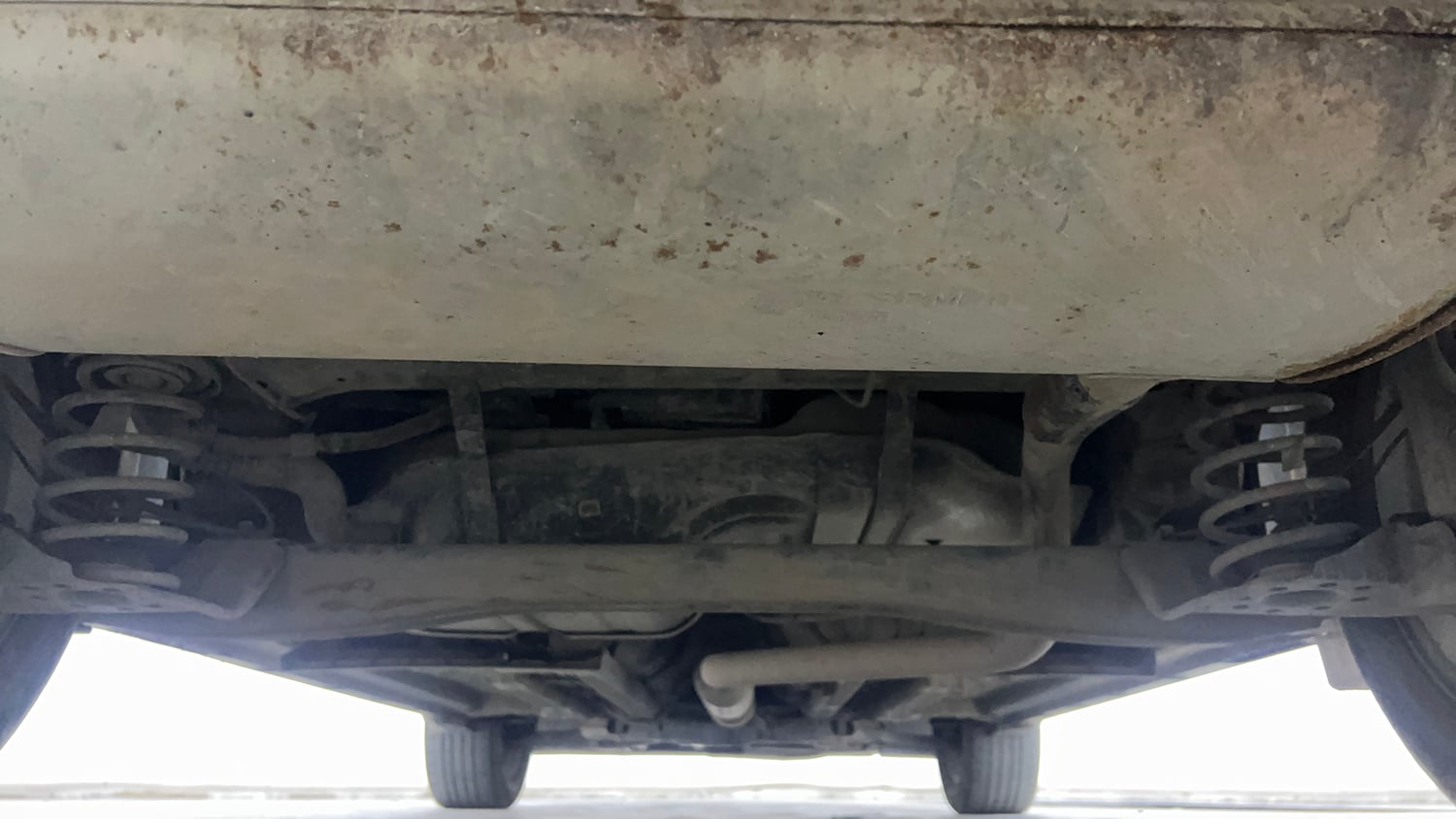 Used 2021 Kia Seltos GTX Plus 1.4 Petrol Manual extra REAR UNDERBODY VIEW (TAKEN FROM REAR)