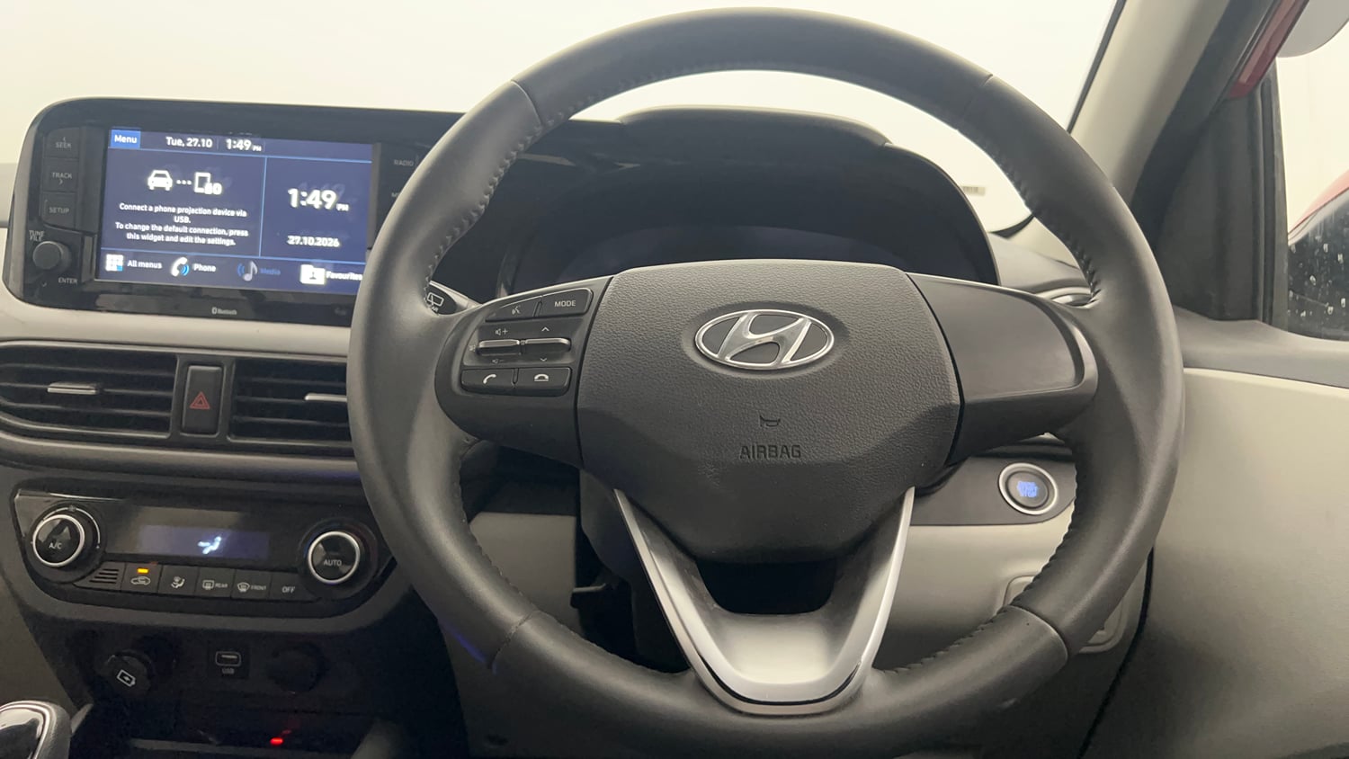 Used 2020 Hyundai Grand i10 Nios Asta AMT 1.2 Kappa VTVT Petrol Automatic interior STEERING VIEW