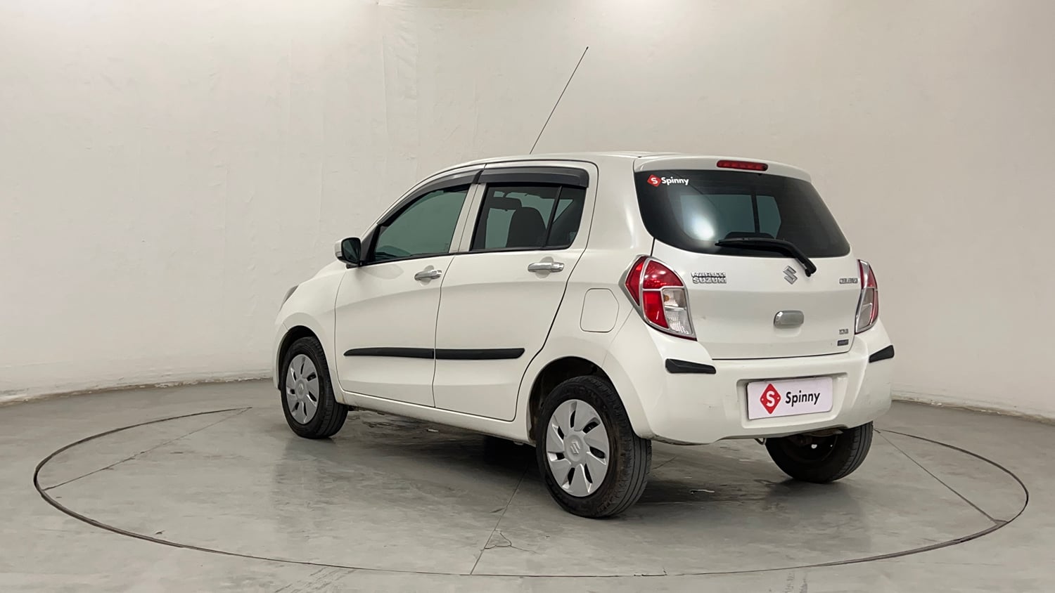 Used 2016 Maruti Suzuki Celerio ZXi AMT Petrol Automatic exterior LEFT REAR CORNER VIEW