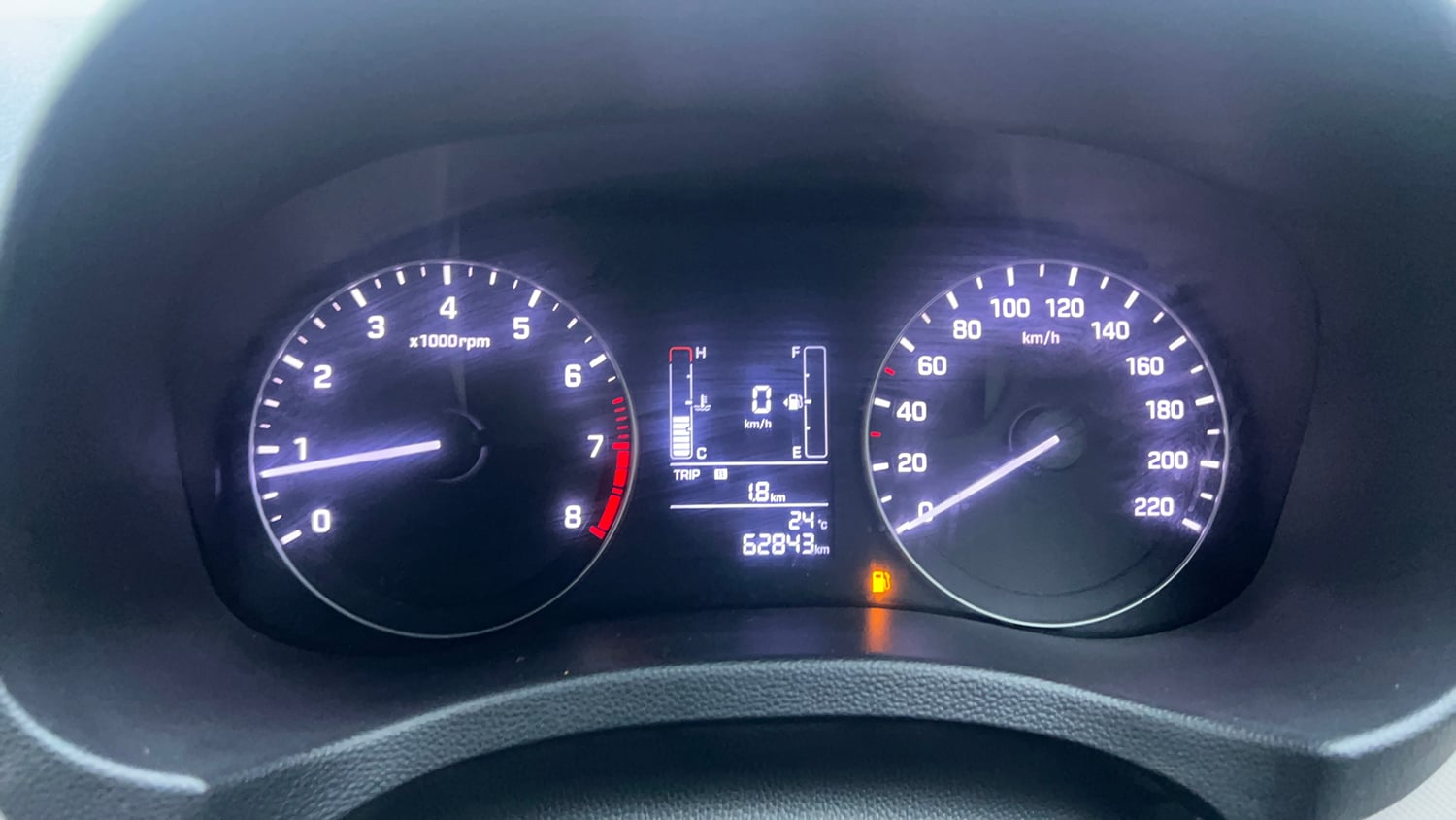 Used 2018 Hyundai Creta SX Plus 1.6  Petrol Petrol Manual interior CLUSTERMETER VIEW