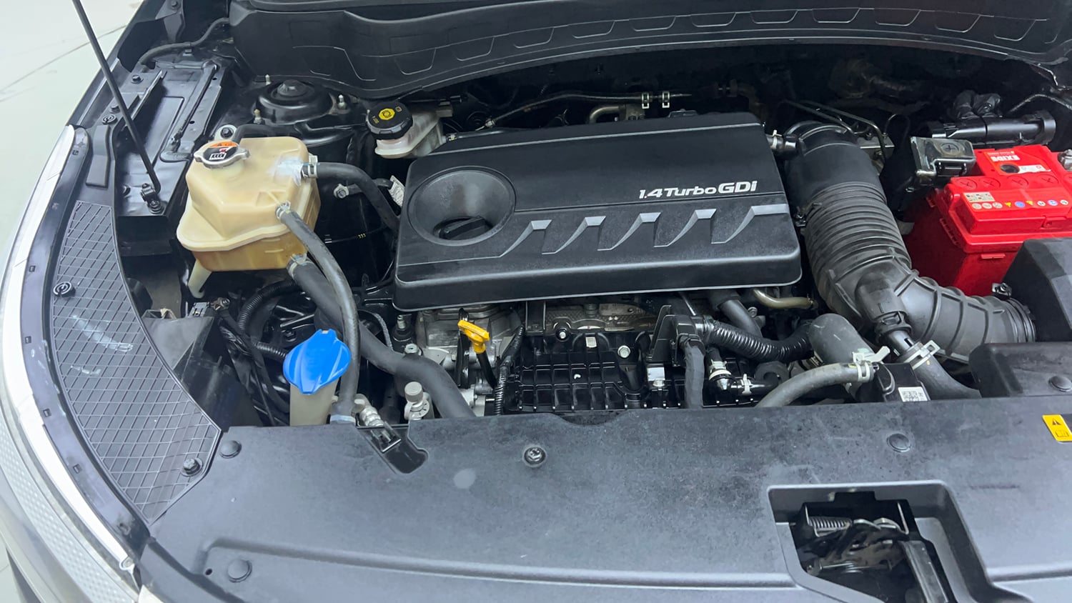 Used 2021 Kia Seltos GTX Plus 1.4 Petrol Manual engine ENGINE RIGHT SIDE VIEW