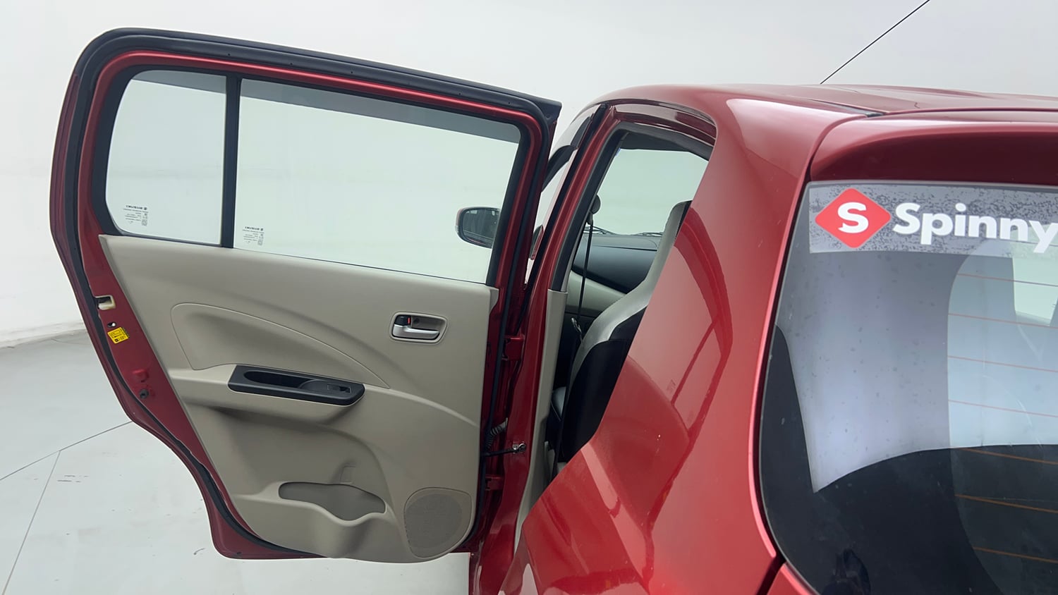 Used 2017 Maruti Suzuki Celerio ZXi AMT Petrol Automatic interior LEFT REAR DOOR OPEN VIEW