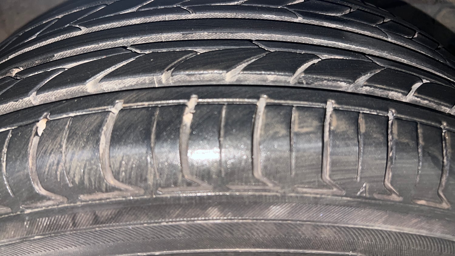 Used 2012 Honda City 1.5 E MT Petrol Manual tyres RIGHT FRONT TYRE TREAD VIEW