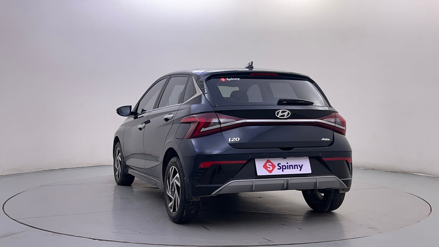 Used 2024 Hyundai New i20 Asta (O) 1.2 IVT Petrol Automatic exterior LEFT REAR CORNER VIEW