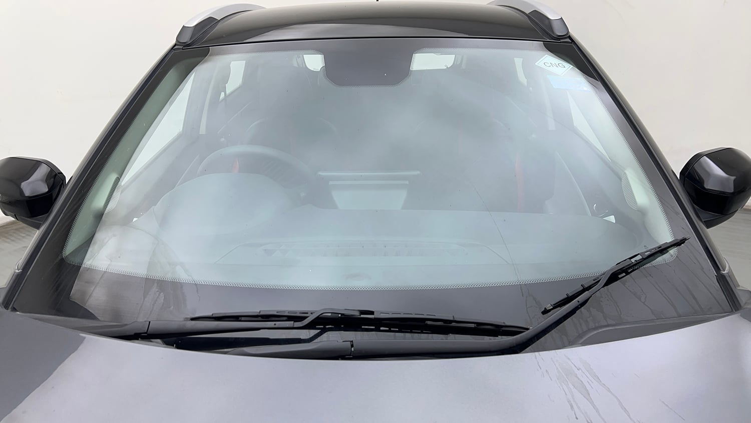 Used 2024 Tata Nexon Creative Plus 1.2 iCNG Cng Manual exterior FRONT WINDSHIELD VIEW