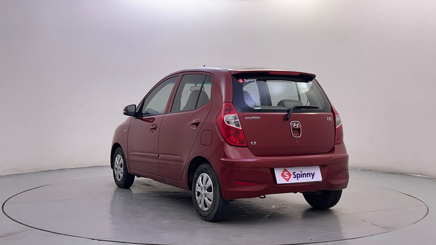 Used 2012 Hyundai i10 Sportz 1.2 Kappa2 Petrol Manual exterior LEFT REAR CORNER VIEW