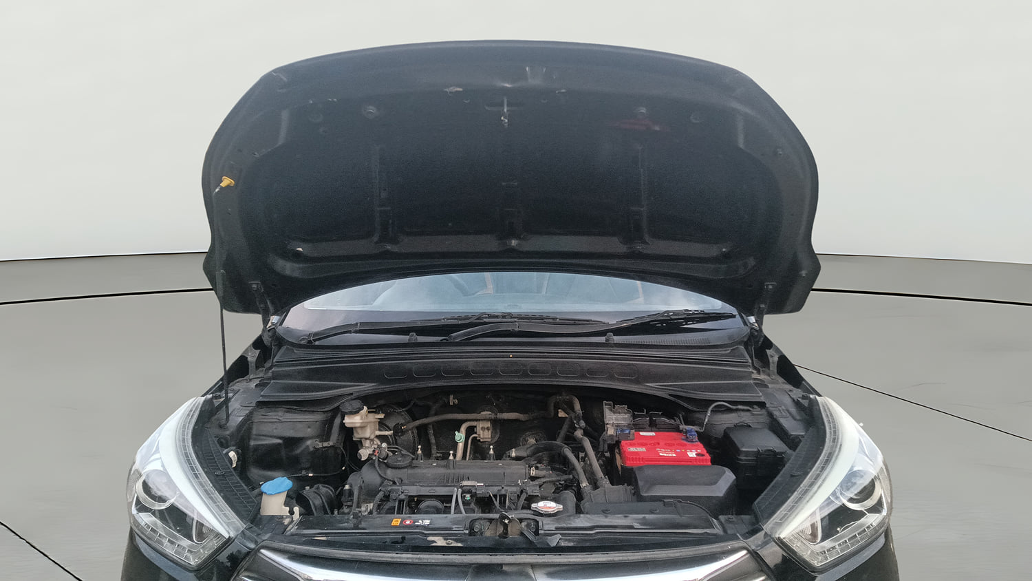 Used 2016 Hyundai Creta 1.6 SX Plus AT Petrol Petrol Automatic engine ENGINE & BONNET OPEN FRONT VIEW