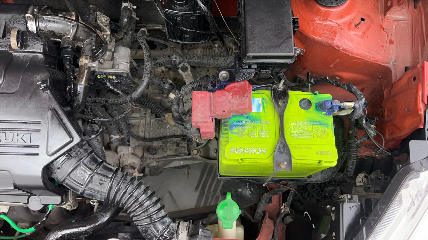 Used 2015 Maruti Suzuki Celerio VXi Petrol Manual engine ENGINE LEFT SIDE VIEW