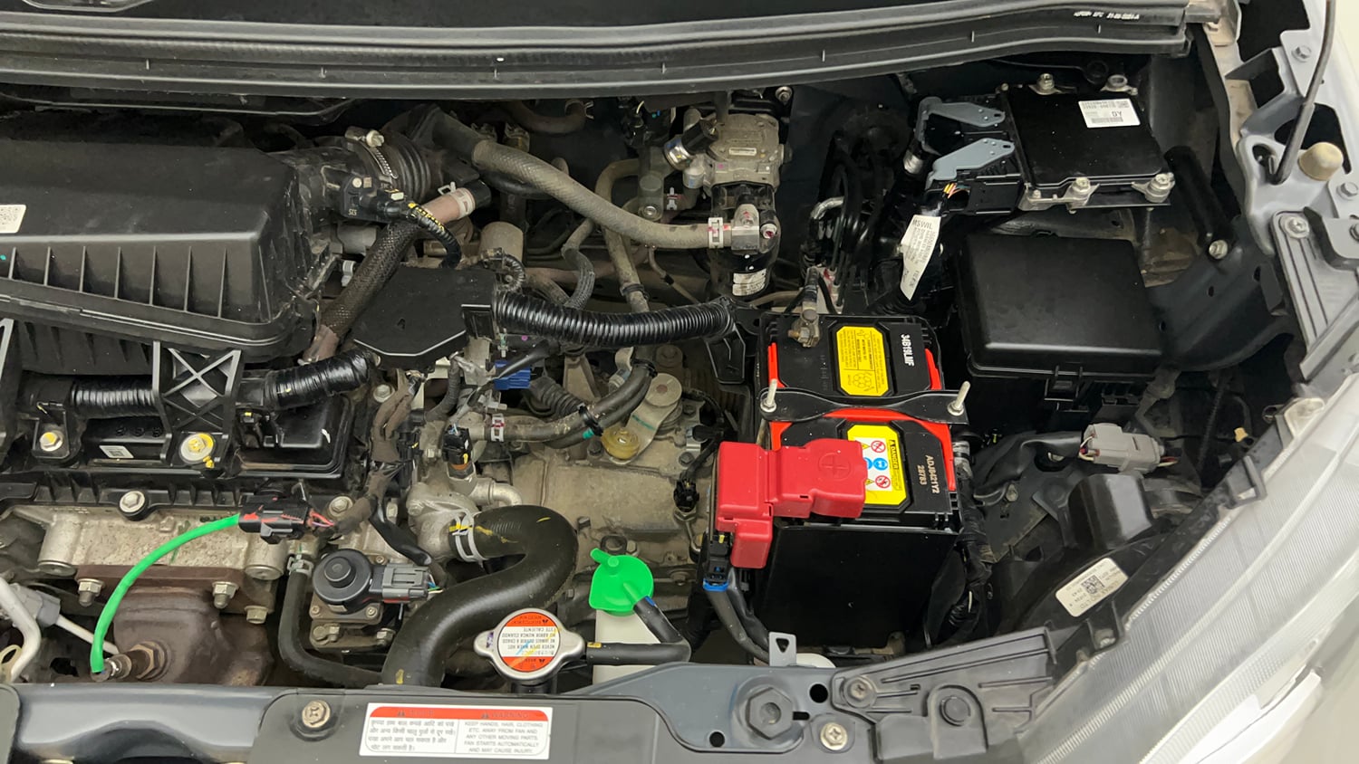 Used 2024 Maruti Suzuki Wagon R VXI 1.0 CNG Cng Manual engine ENGINE LEFT SIDE VIEW