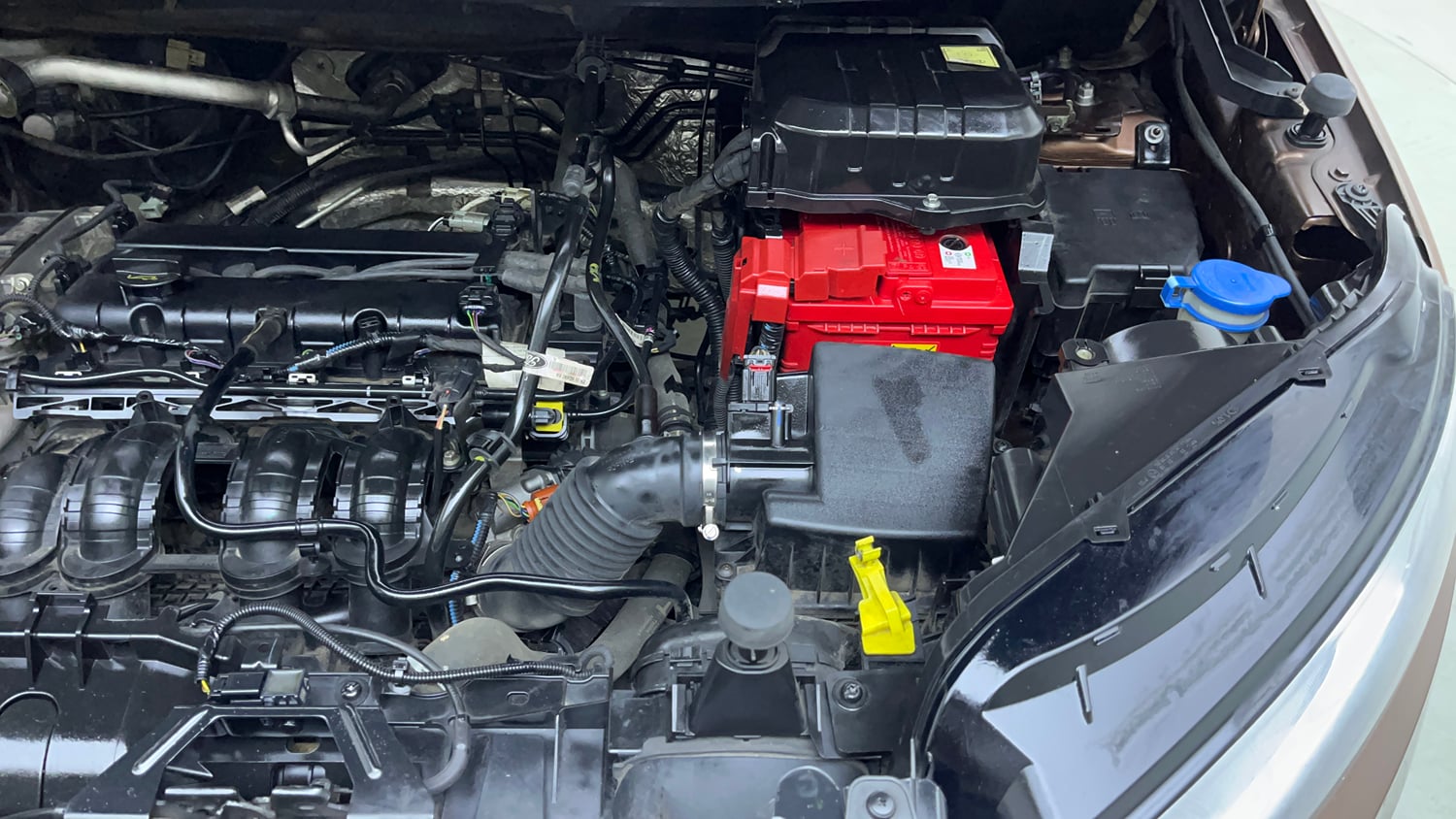 Used 2017 Ford EcoSport Titanium 1.5L Ti-VCT AT Petrol Automatic engine ENGINE LEFT SIDE VIEW