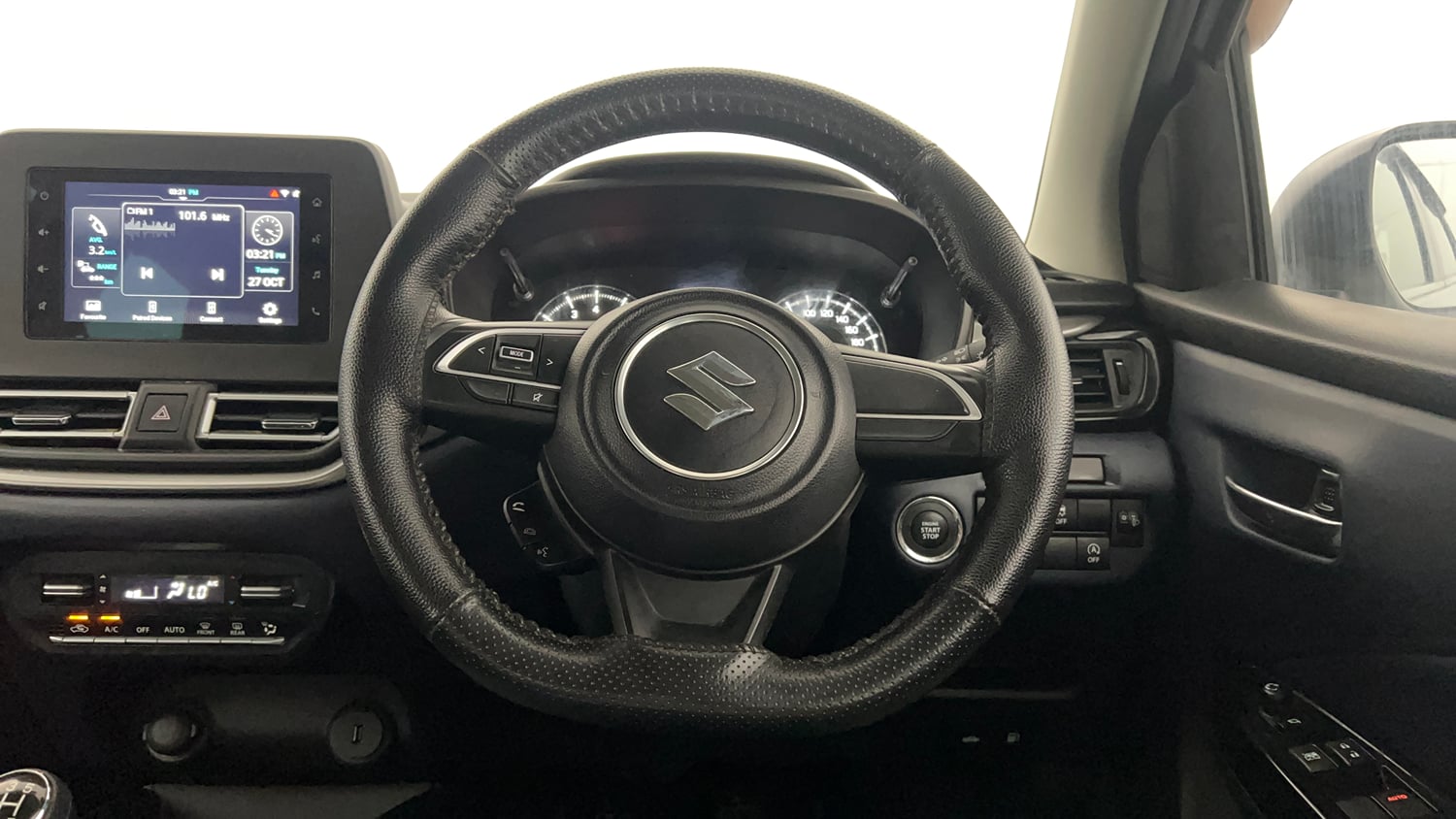Used 2023 Maruti Suzuki Baleno Zeta MT Petrol Manual interior STEERING VIEW