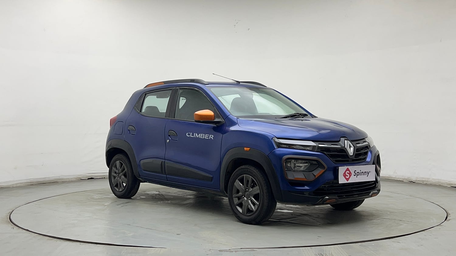 Used 2020 Renault Kwid CLIMBER 1.0 AMT Opt Petrol Automatic exterior RIGHT FRONT CORNER VIEW