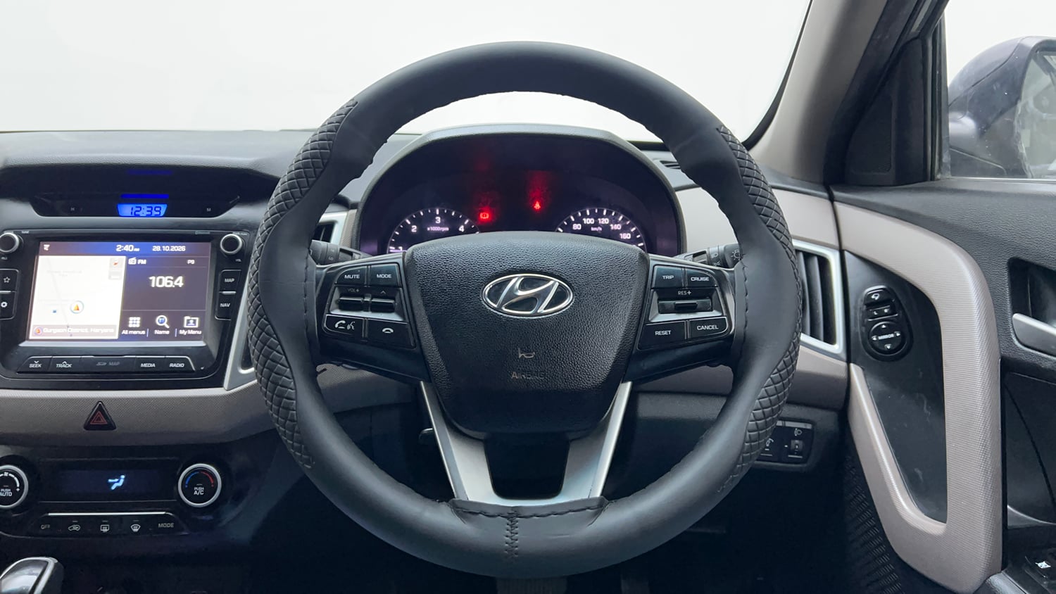 Used 2020 Hyundai Creta SX 1.6 AT CRDi Diesel Automatic interior STEERING VIEW