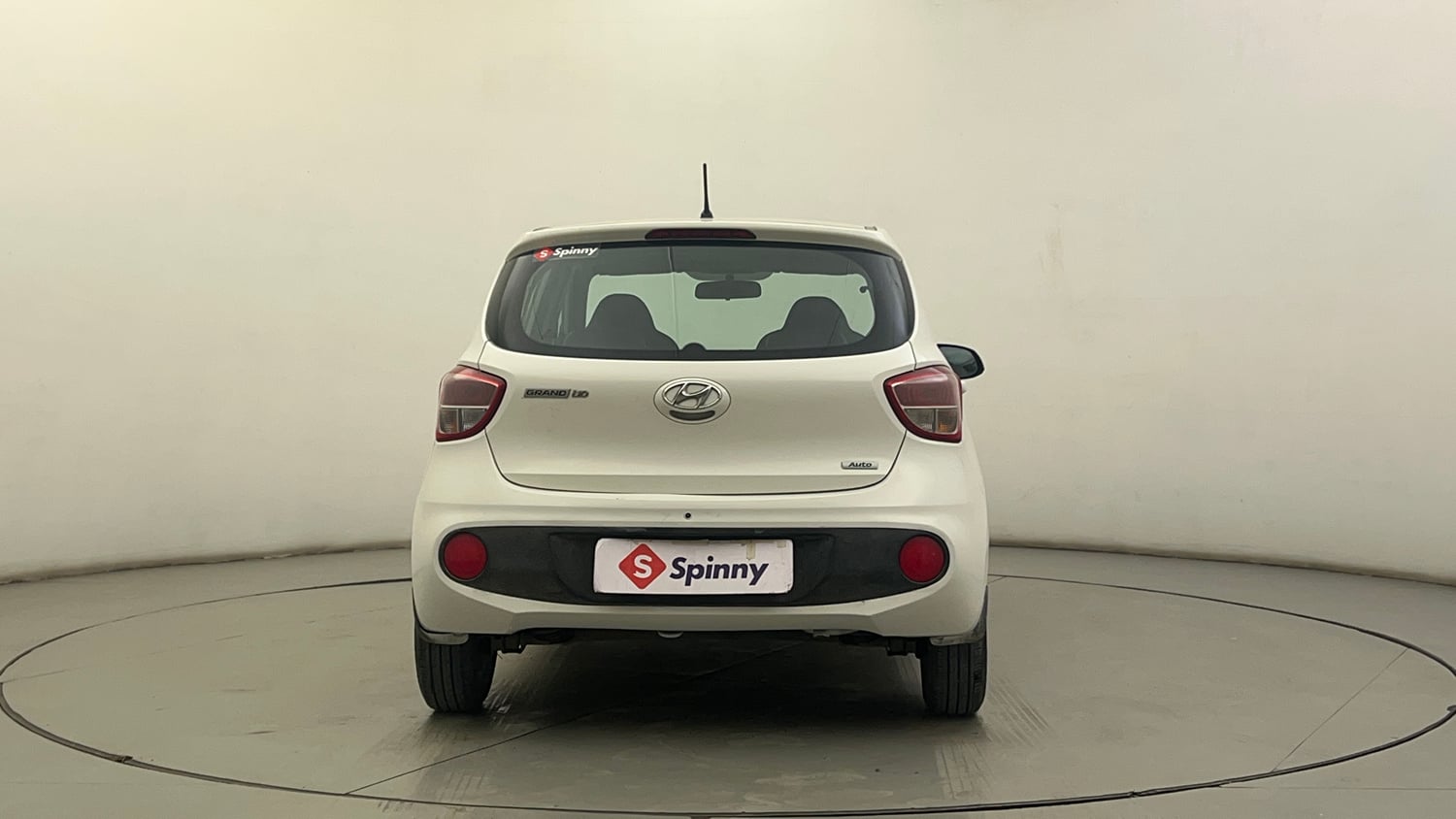 Used 2017 Hyundai Grand i10 Magna AT 1.2 Kappa VTVT Petrol Automatic exterior BACK VIEW