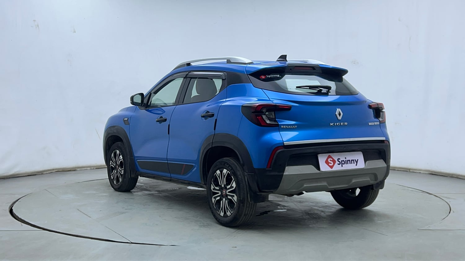 Used 2022 Renault Kiger RXZ Turbo CVT Petrol Automatic exterior LEFT REAR CORNER VIEW
