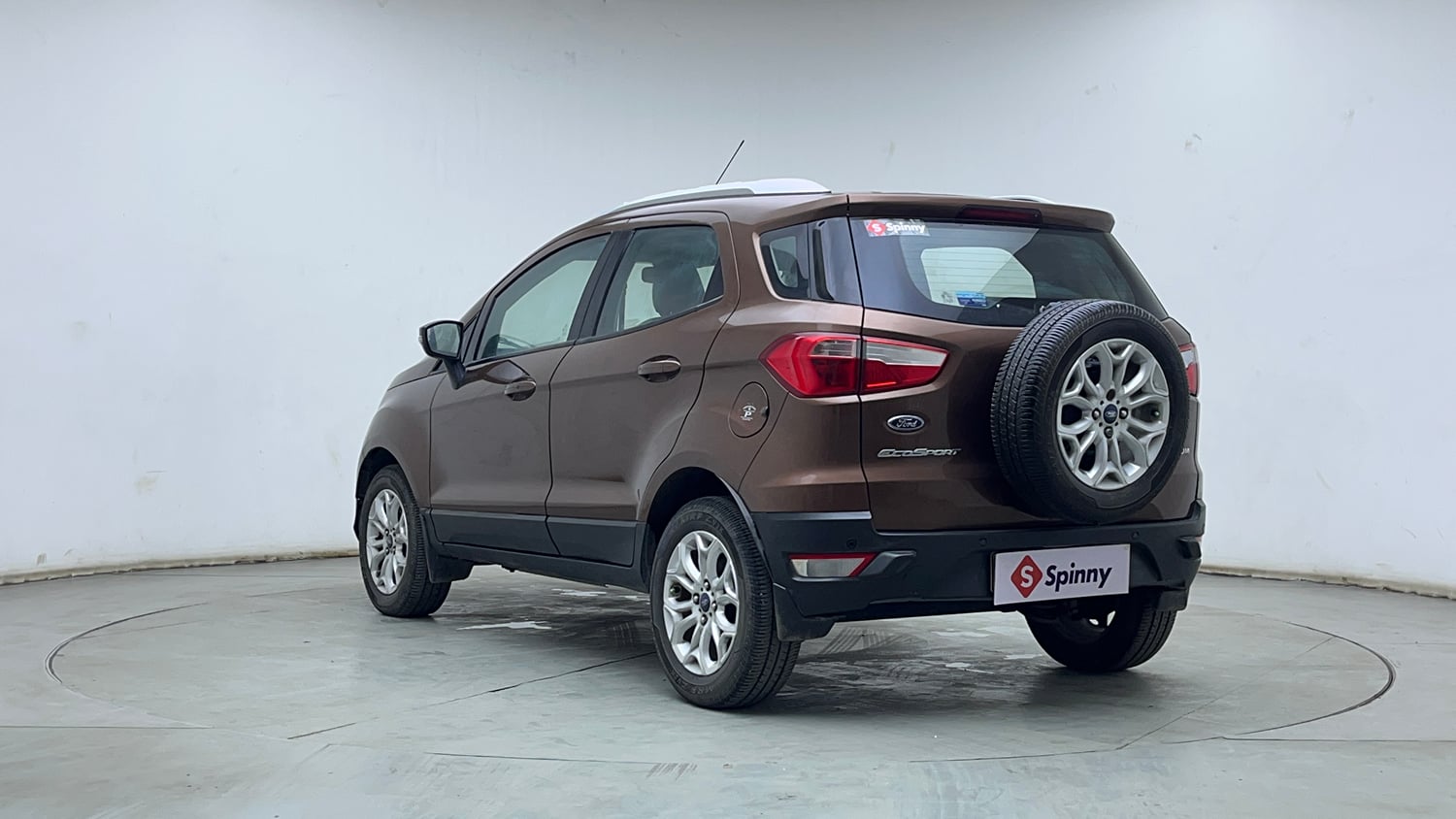 Used 2017 Ford EcoSport Titanium 1.5L Ti-VCT AT Petrol Automatic exterior LEFT REAR CORNER VIEW