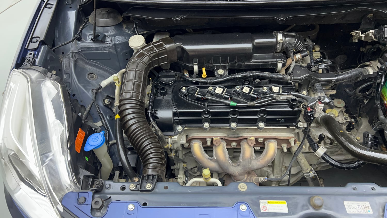 Used 2018 Maruti Suzuki Baleno Delta 1.2 Petrol Manual engine ENGINE RIGHT SIDE VIEW
