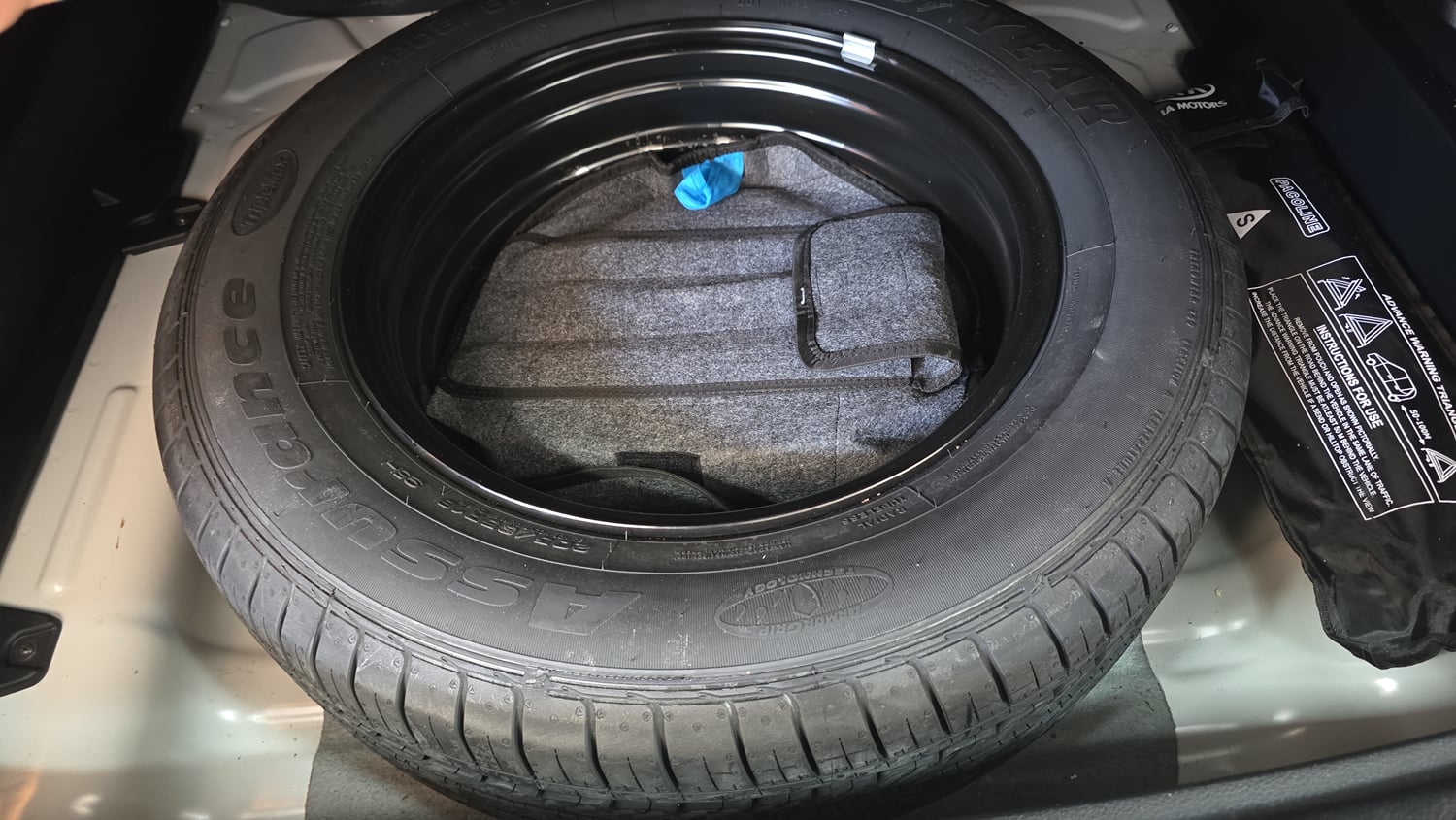 Used 2020 Kia Seltos HTX IVT 1.5 Petrol Automatic tyres SPARE TYRE VIEW