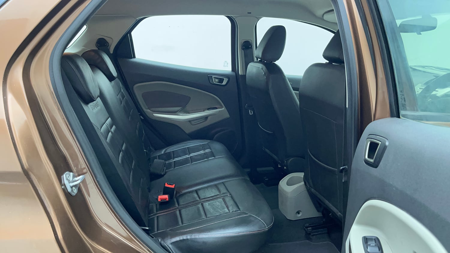 Used 2017 Ford EcoSport Titanium 1.5L Ti-VCT AT Petrol Automatic interior RIGHT SIDE REAR DOOR CABIN VIEW