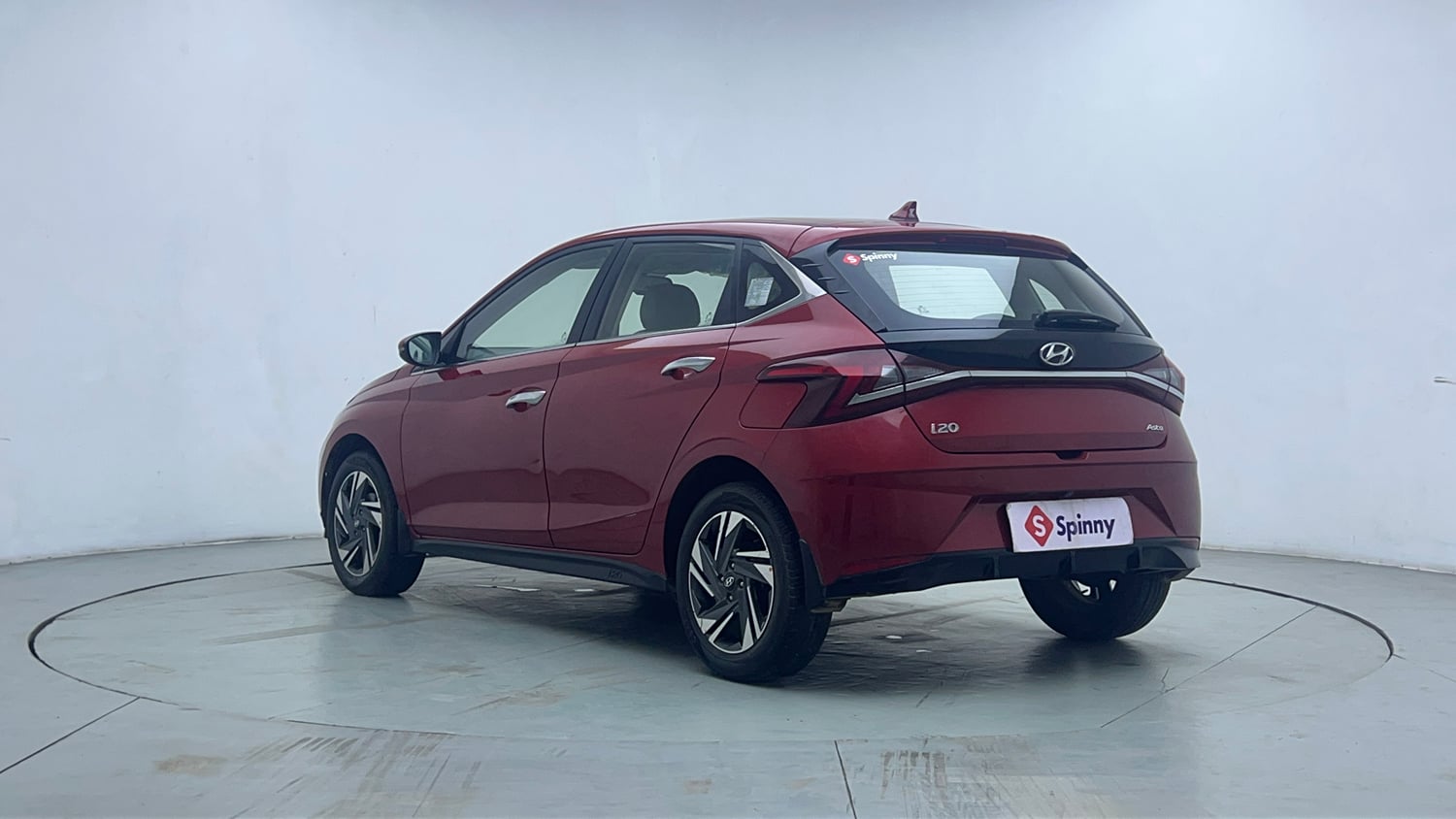 Used 2021 Hyundai i20 Asta 1.2 IVT Petrol Automatic exterior LEFT REAR CORNER VIEW