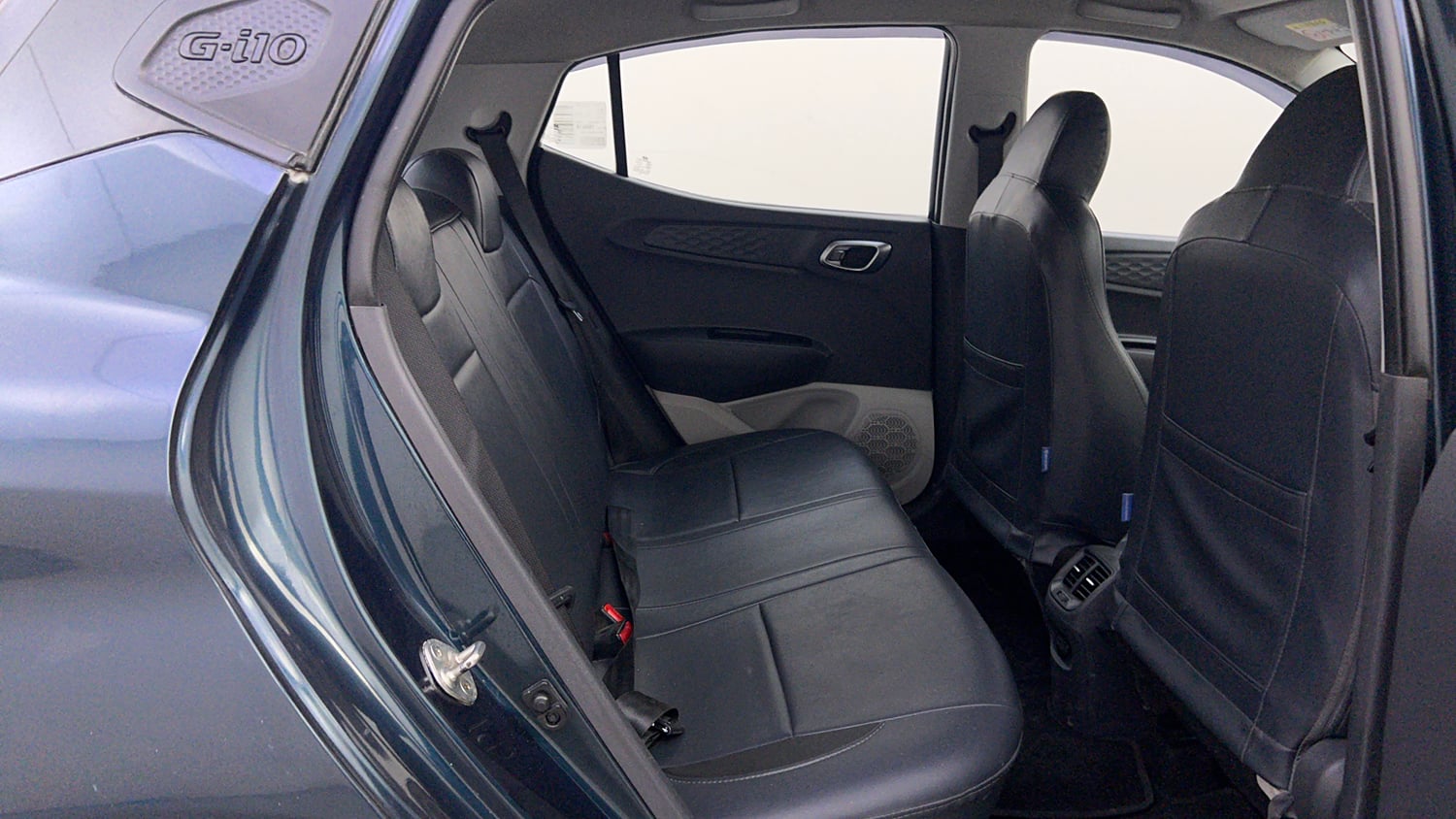 Used 2021 Hyundai Grand i10 Nios Sportz AMT 1.2 Kappa VTVT Petrol Automatic interior RIGHT SIDE REAR DOOR CABIN VIEW