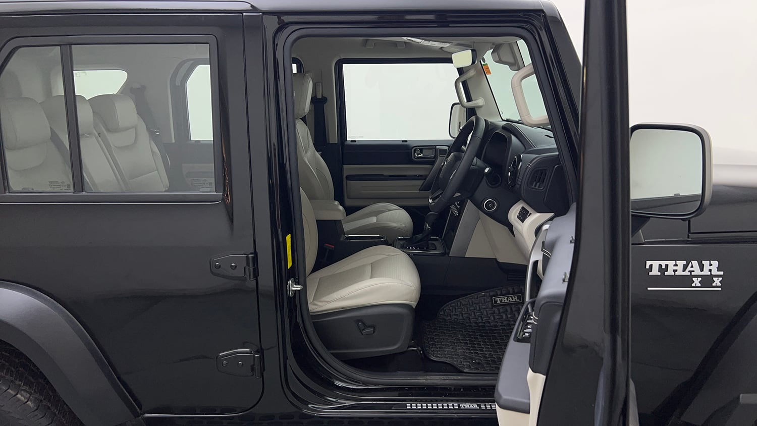 Used 2025 Mahindra Thar Roxx AX7 L Diesel AT 2WD Diesel Automatic interior RIGHT SIDE FRONT DOOR CABIN VIEW