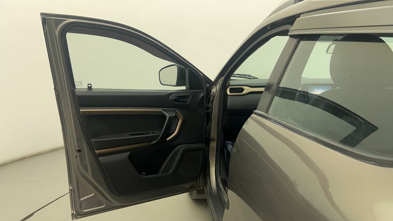 Used 2021 Renault Kiger RXT AMT Petrol Automatic interior LEFT FRONT DOOR OPEN VIEW