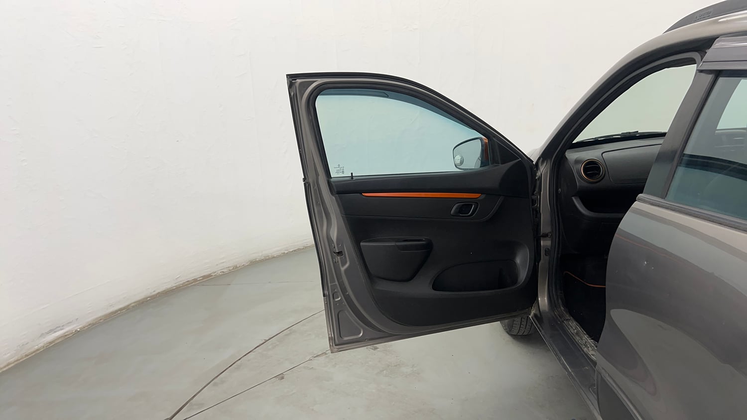 Used 2017 Renault Kwid CLIMBER 1.0 Petrol Manual interior LEFT FRONT DOOR OPEN VIEW