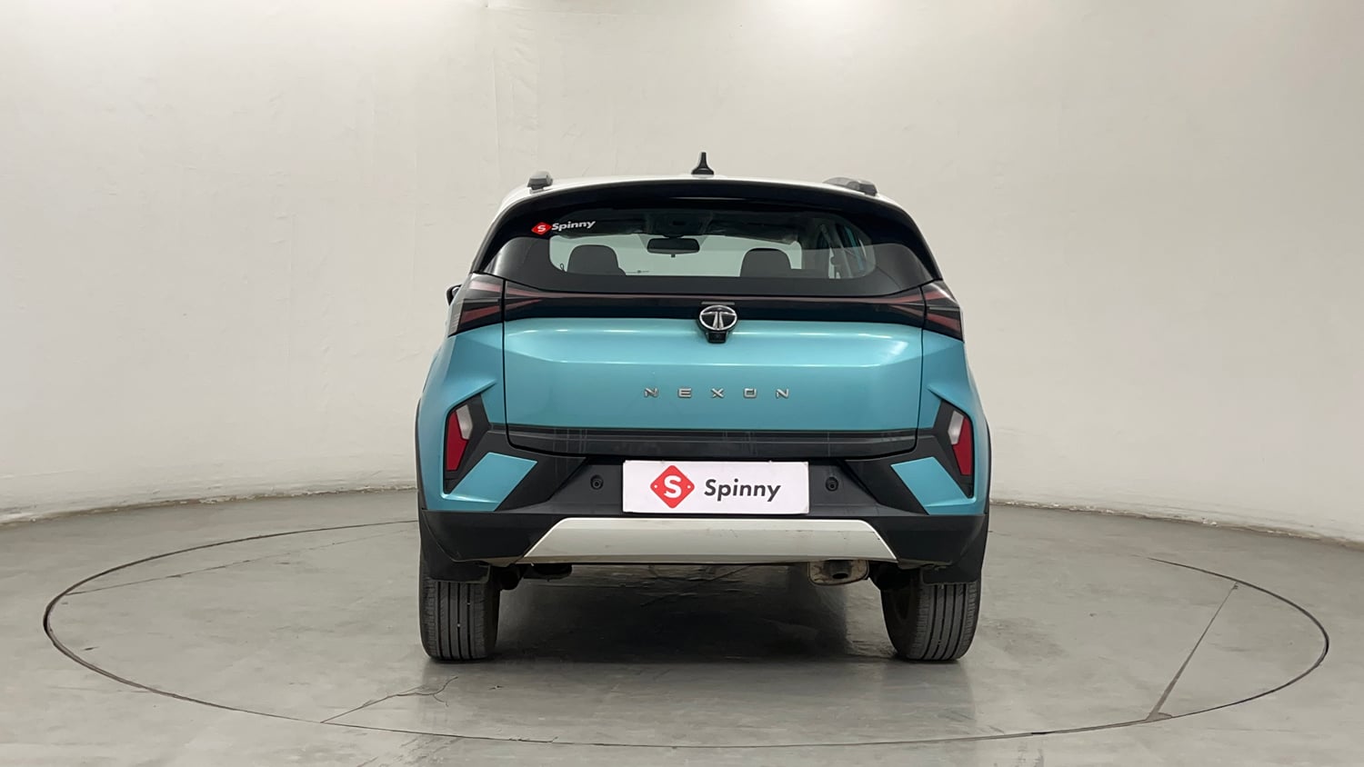 Used 2024 Tata Nexon Creative 1.2 Revotron Petrol 6AMT DT Petrol Automatic exterior BACK VIEW