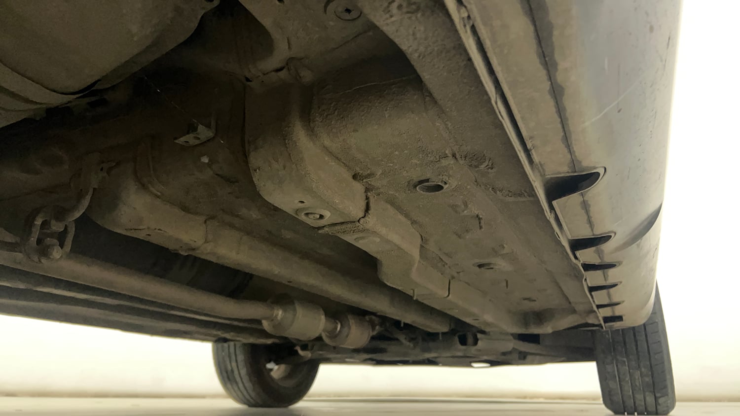 Used 2020 Hyundai Creta SX (O) 1.4 Turbo 7 DCT Petrol Automatic extra REAR RIGHT UNDERBODY VIEW