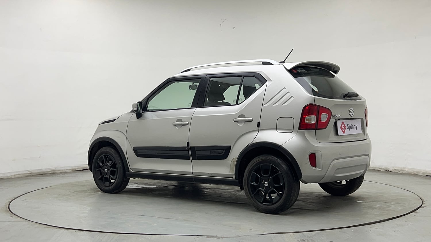 Used 2020 Maruti Suzuki Ignis Alpha 1.2 AMT Petrol Automatic exterior LEFT REAR CORNER VIEW